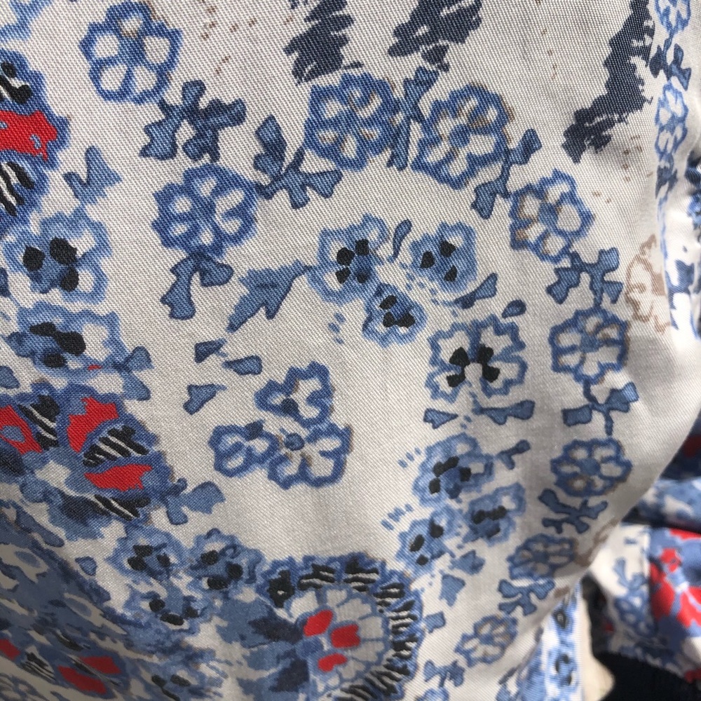 Free People Printed Jacket Zip Up NWOT Medium - Picture 5 of 6